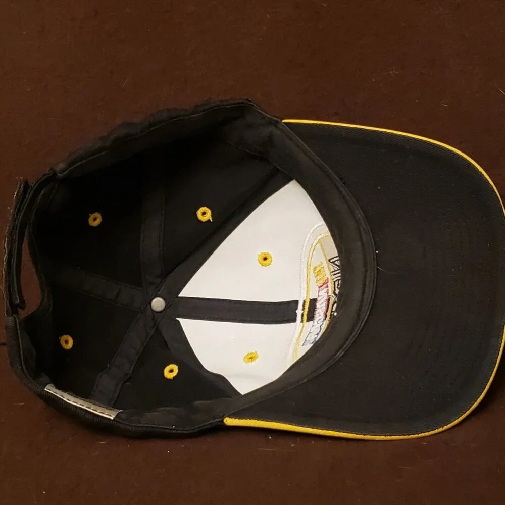 Nascar Nextel Cup Series 2004 Checkered Flag Hat Cap Adjustable One‎ Size Black